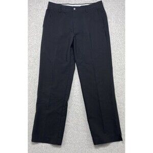 Foot Joy Pants Men 35x34* (34x32) Black Golf Performance Stretch Casual Preppy A